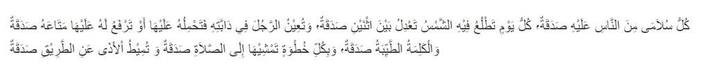 HR. Al-Bukhari no.2989