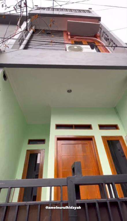 Rumah di lahan sempit.