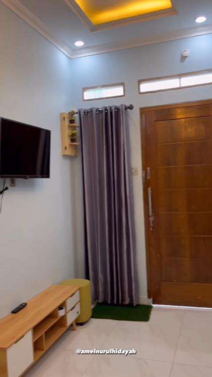 Rumah di lahan sempit.