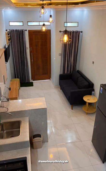 Rumah di lahan sempit.