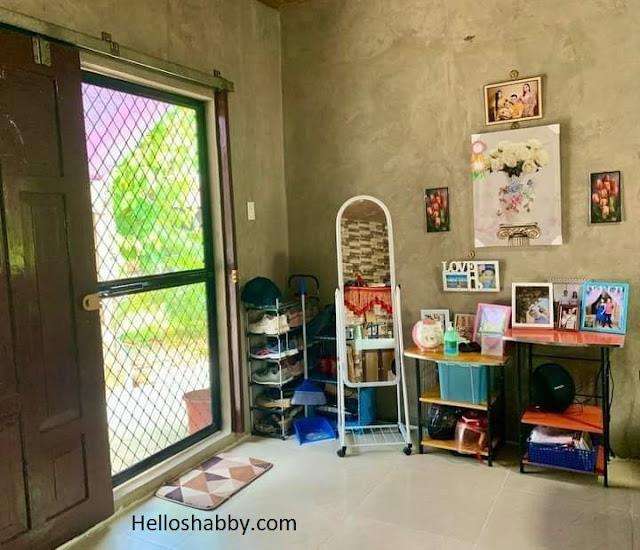 Rumah beton ekspos 'low budget'