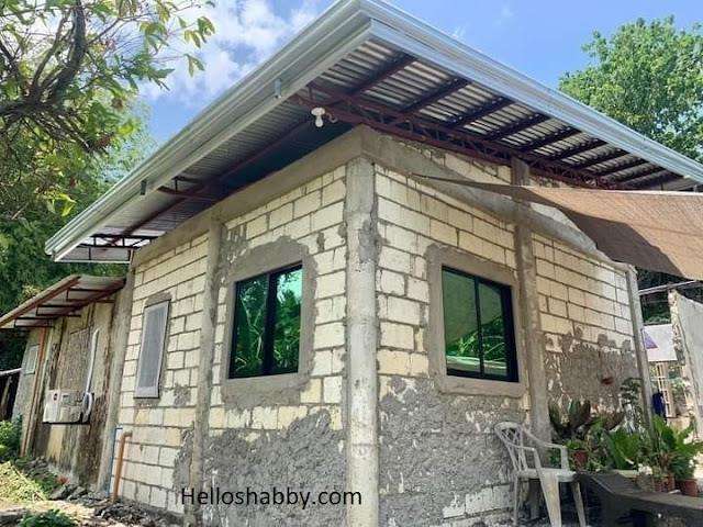 Rumah beton ekspos 'low budget'