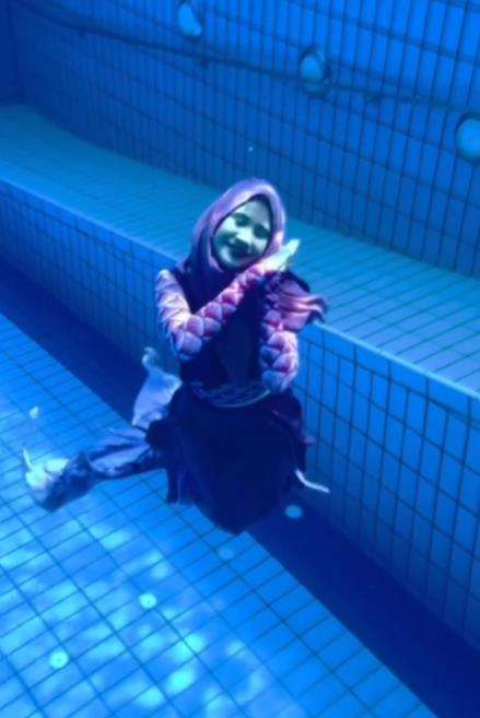 Putri duyung Muslimah.