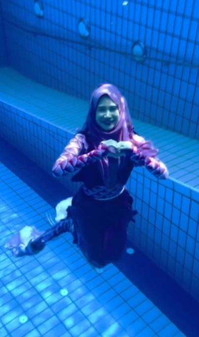 Putri duyung Muslimah.