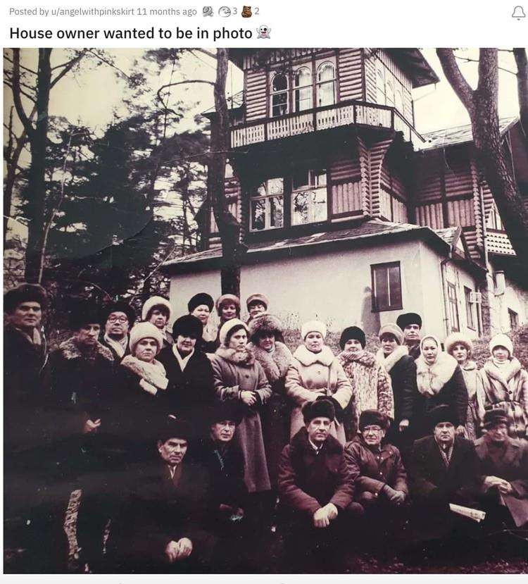 Foto penampakan yang bikin merinding.