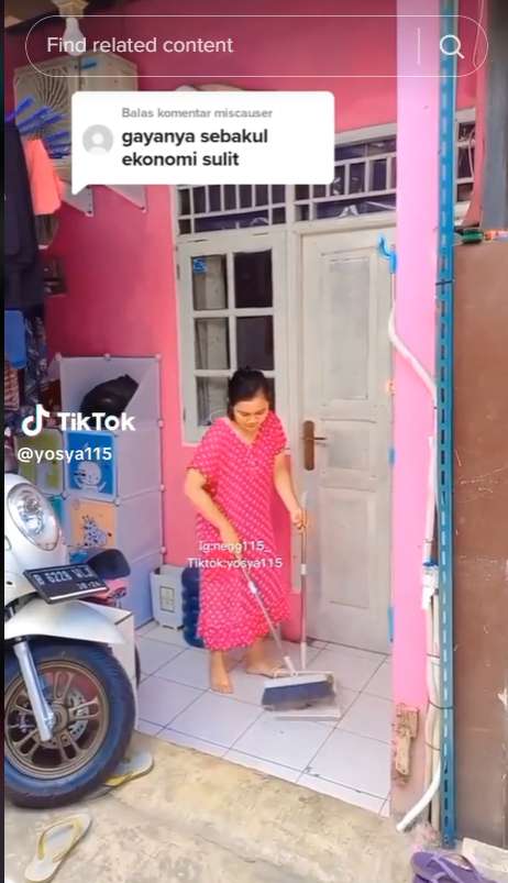 Potret rumah petakan