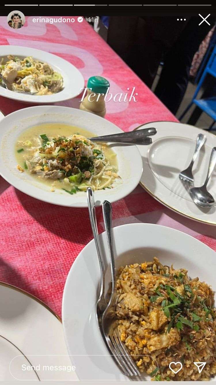 Momen Jokowi Makan di Warung Bakmi Tendaan, Tempat Favorit Kaesang dan Erina Saat Masih Pacaran