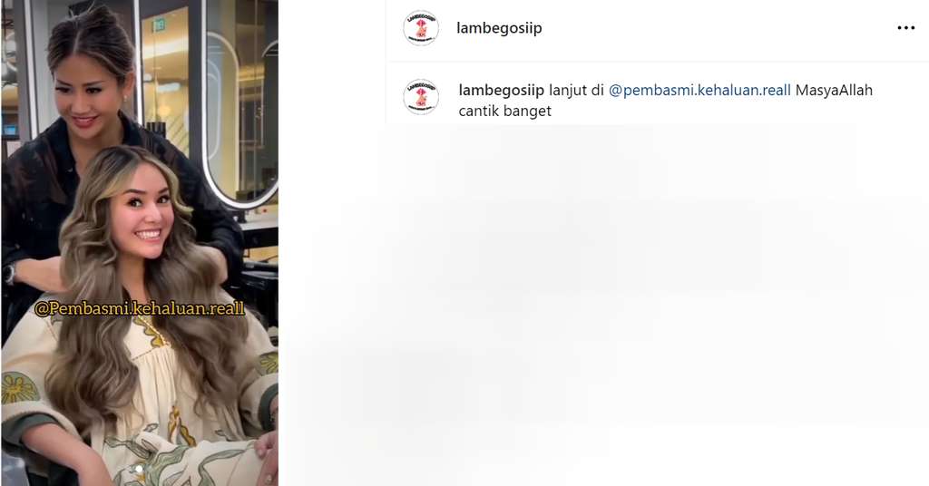 Amanda Manopo rambut panjang