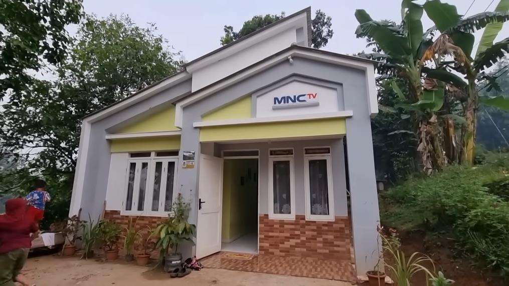 Penampakan rumah hasil Bedah Rumah.