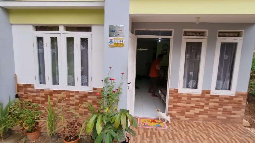Penampakan rumah hasil Bedah Rumah.