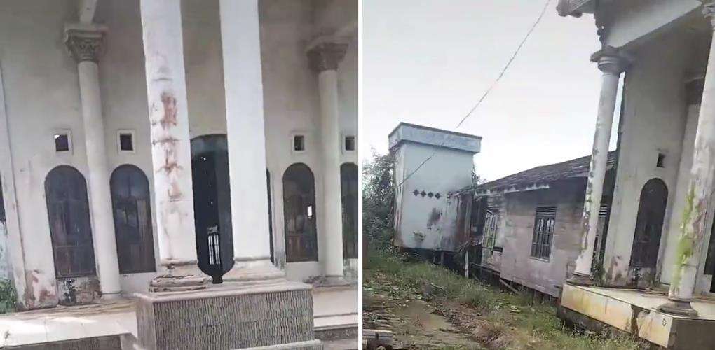 Rumah mewah tapi bohong.