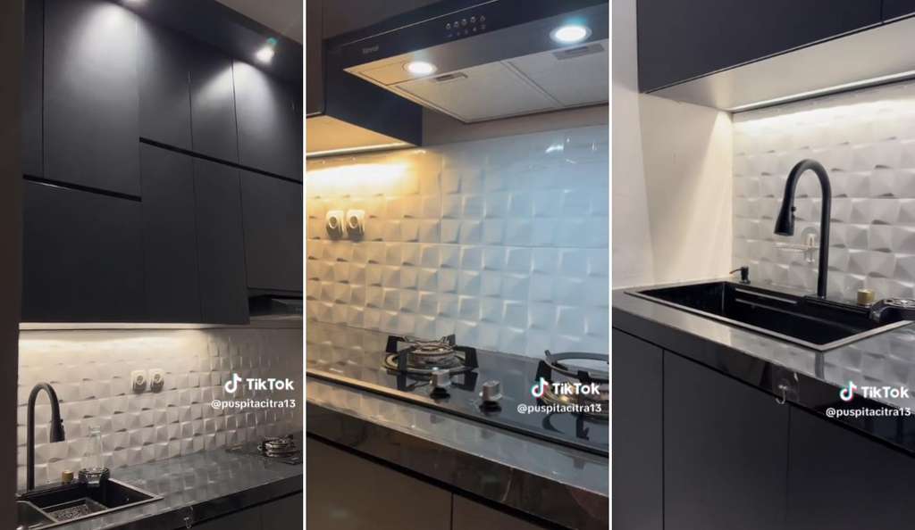 Rumah mungil 30/60 bergaya modern minimalis futuristik