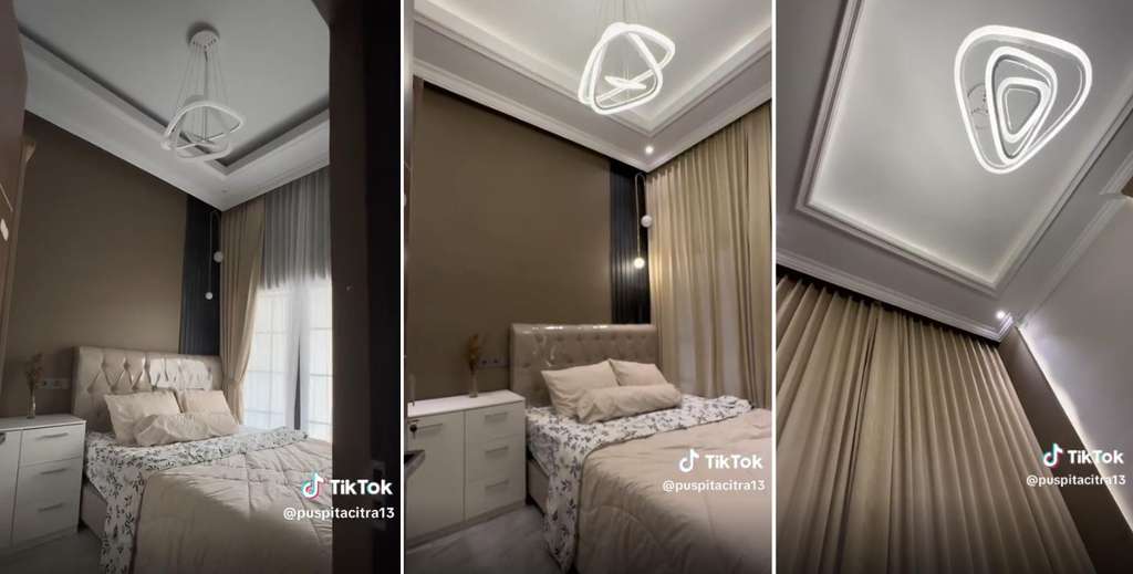 Rumah mungil 30/60 bergaya modern minimalis futuristik