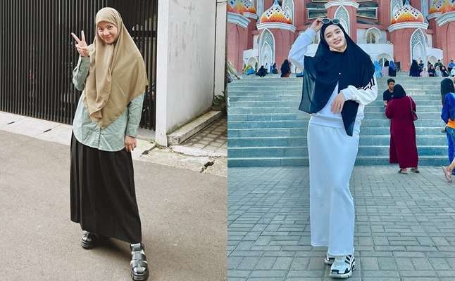 Sama-Sama Jadi Sorotan, Intip Gaya Syar’i Inara Rusli dan Natasha Rizky yang Modis Banget!