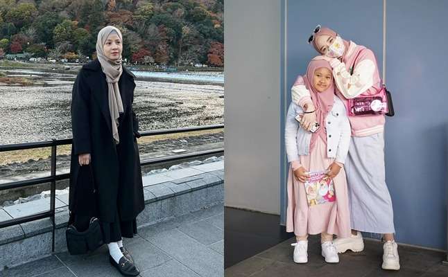 Sama-Sama Jadi Sorotan, Intip Gaya Syar’i Inara Rusli dan Natasha Rizky yang Modis Banget!
