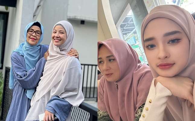 Sama-Sama Jadi Sorotan, Intip Gaya Syar’i Inara Rusli dan Natasha Rizky yang Modis Banget!