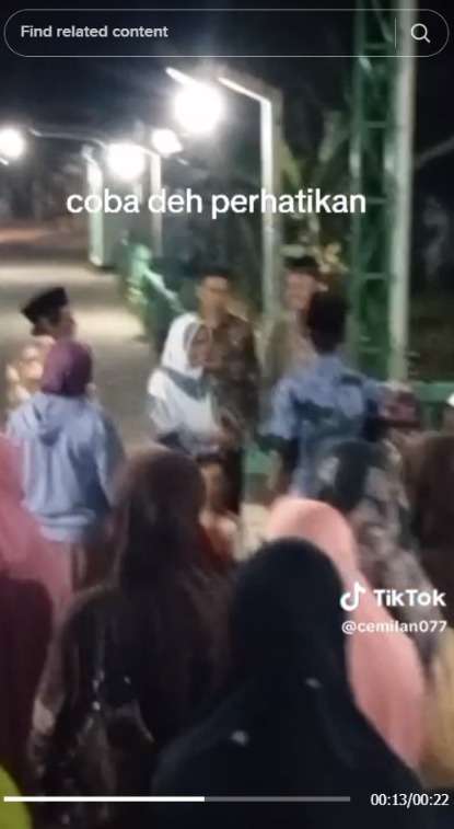Merinding! Anak Kecil Tiba-Tiba Teriak Pocong di Malam Hari, Tak Sengaja Terekam Penampakannya