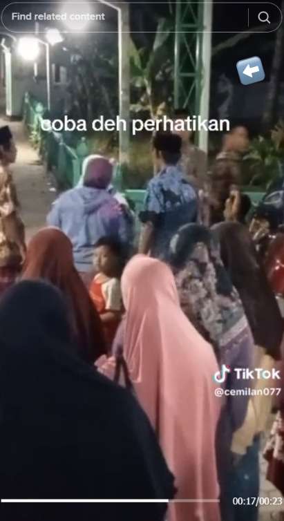 Merinding! Anak Kecil Tiba-Tiba Teriak Pocong di Malam Hari, Tak Sengaja Terekam Penampakannya