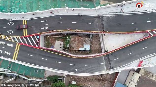 rumah tak mau digusur