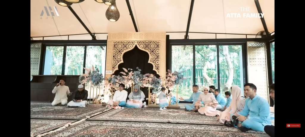Potret Keseruan Gender Reveal Anak Kedua Atta dan Aurel