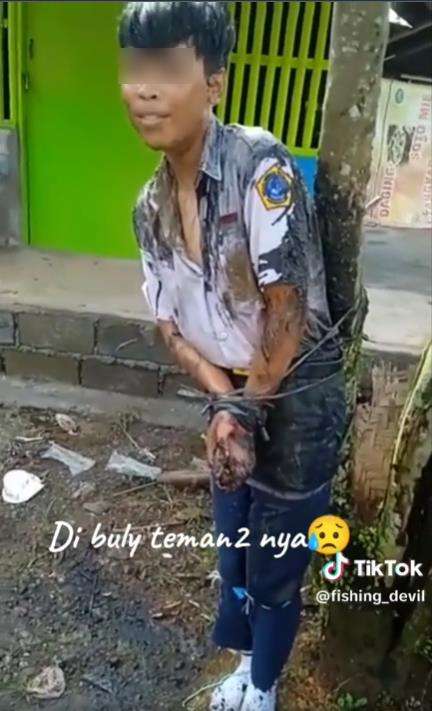 Pelajar SMP jadi korban bullying.