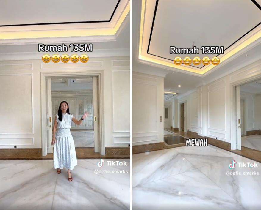 Home tour rumah mewah dan megah senilai Rp135 miliar.