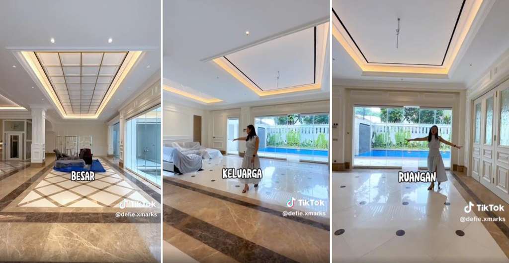 Home tour rumah mewah dan megah senilai Rp135 miliar.