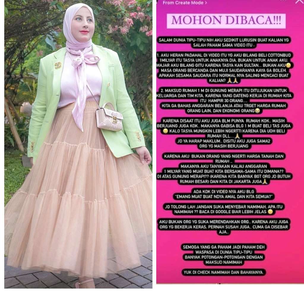 Kontroversi Tasyi Athasyia