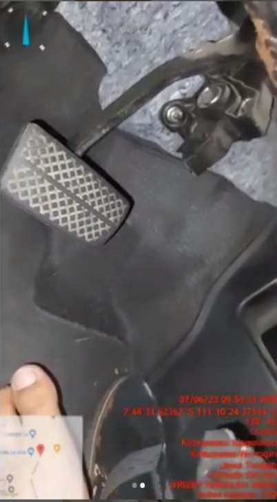 momen Langka Pedal Gas Mobil Patah Ternyata Terbuat dari Plastik, Videonya Bikin Ngakak