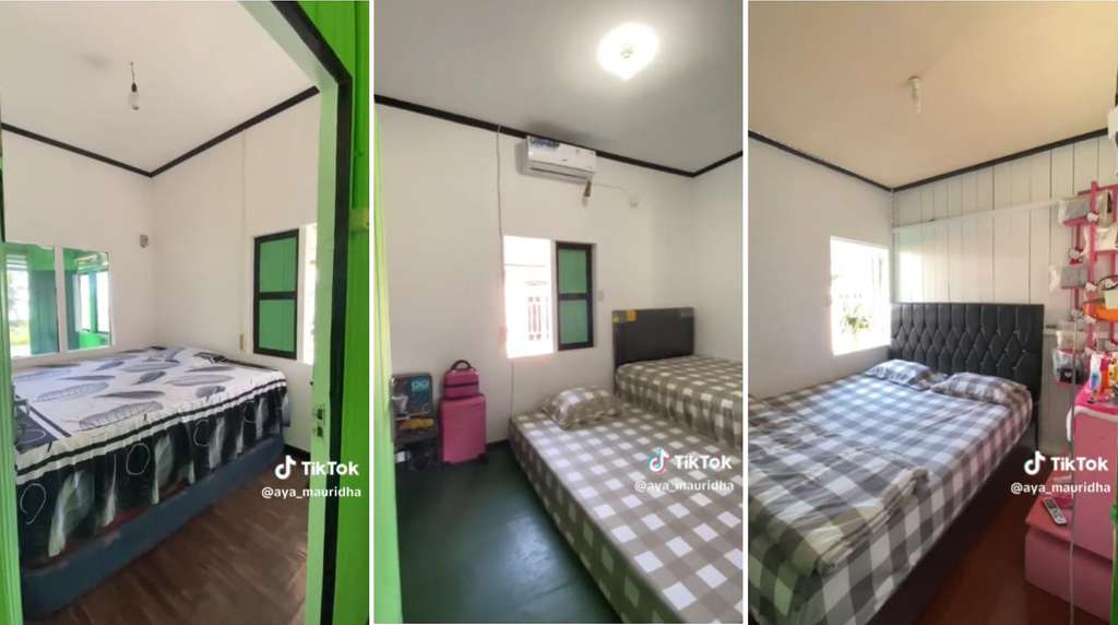 Rumah panggung sederhana yang bersih dan nyaman