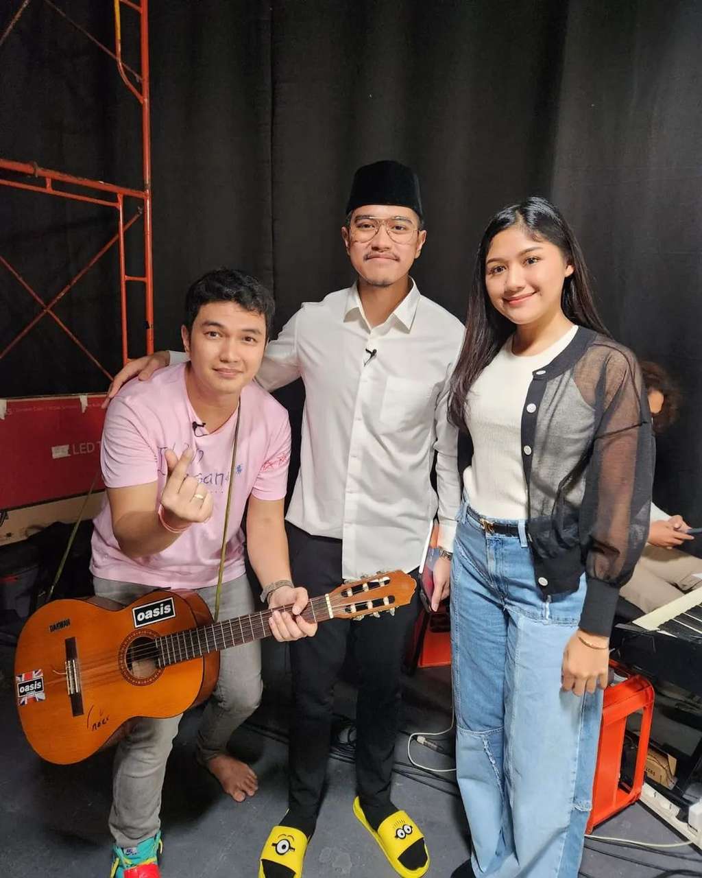 Aldi Taher bertemu Kaesang dan Erina