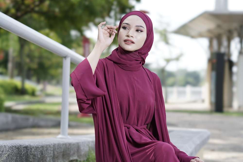 Memakai Pashmina