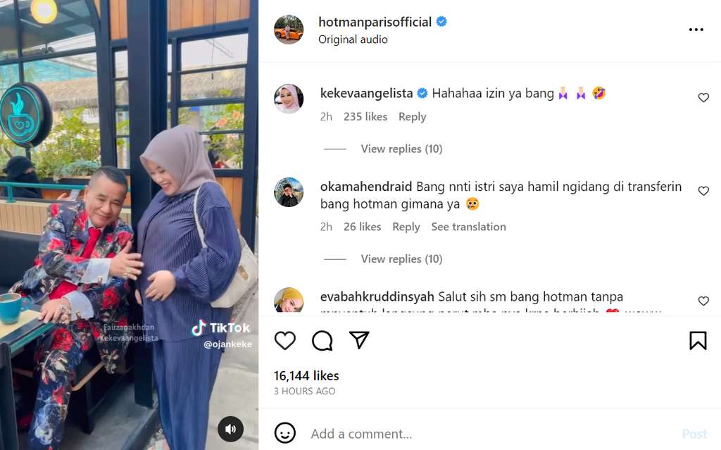 Hotman Paris dan penggemarnya