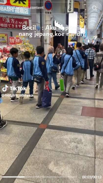 Viral Siswa SD Surabaya Study Tour ke Jepang, Bikin Warganet Iri Melihatnya!