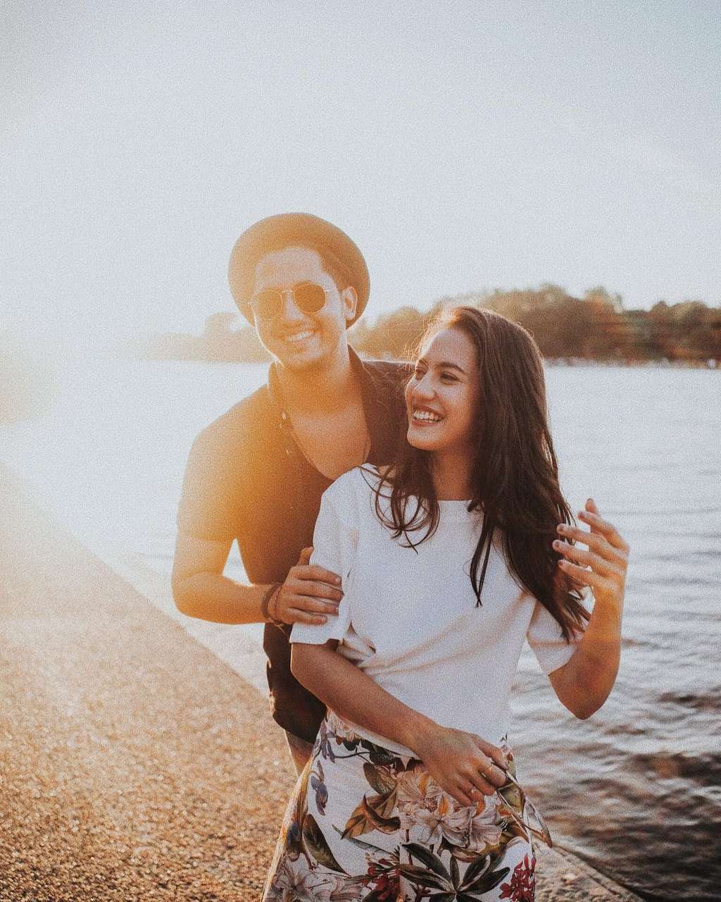 Keenan Pearce dan Pevita  Pearce