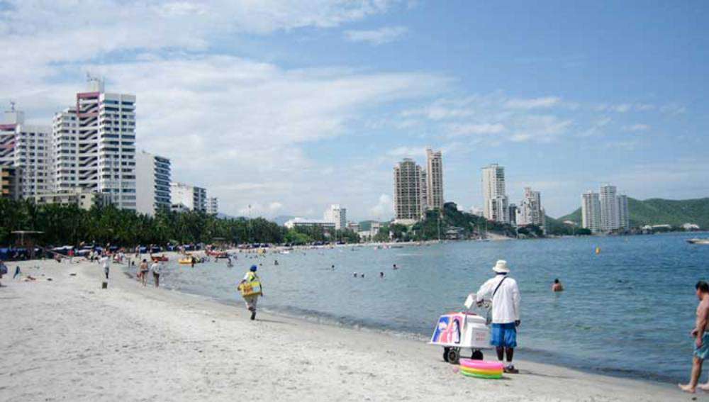 Satu sudut kota Kolombia Satu sudut kota Kolombia