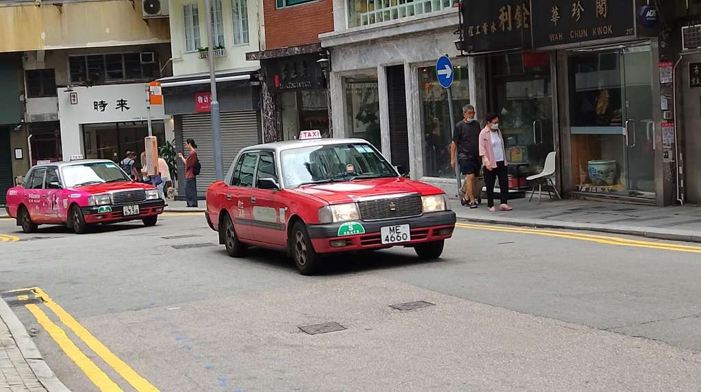 taksi di hong kong