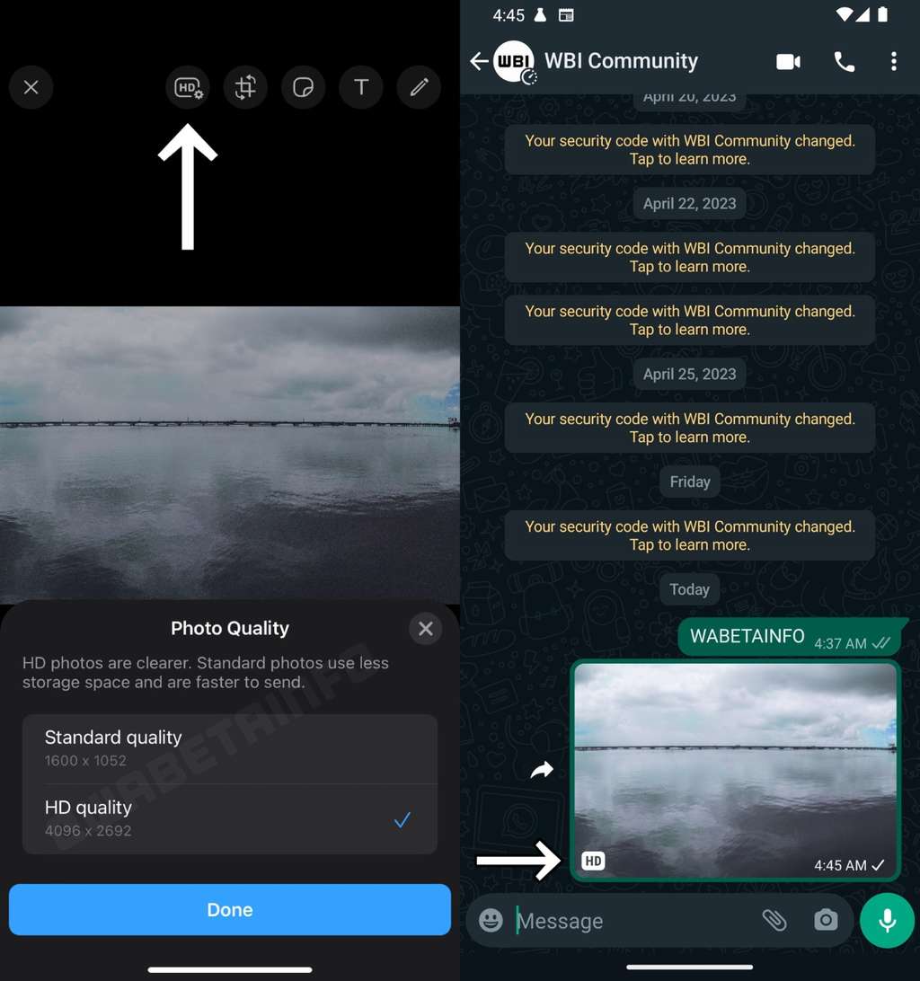 Kabar Baik! WhatsApp Rilis Fitur Baru Bisa Kirim Gambar Kualitas HD