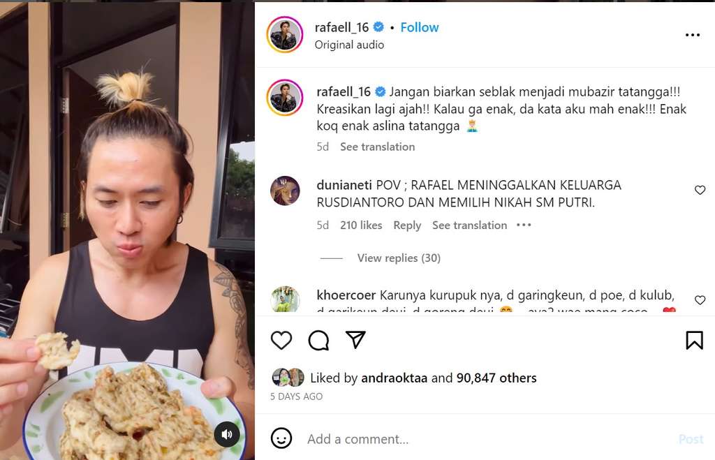 Seblak Goreng Rafael