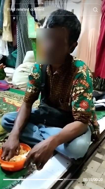 Momen Pilu Pedagang Tahu Goreng Ketuk Pintu Ruko Minta Nasi Tengah Malam, Ternyata Menahan Lapar Seharian