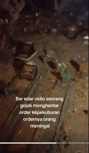 Ojek Online Dapat Orderan ke Kuburan, Nama di Aplikasi sama dengan Batu Nisannya