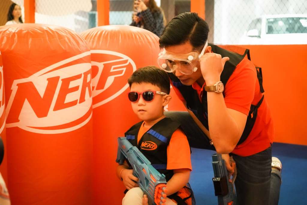 Keseruan Kinos bersama Uta di Battle Area