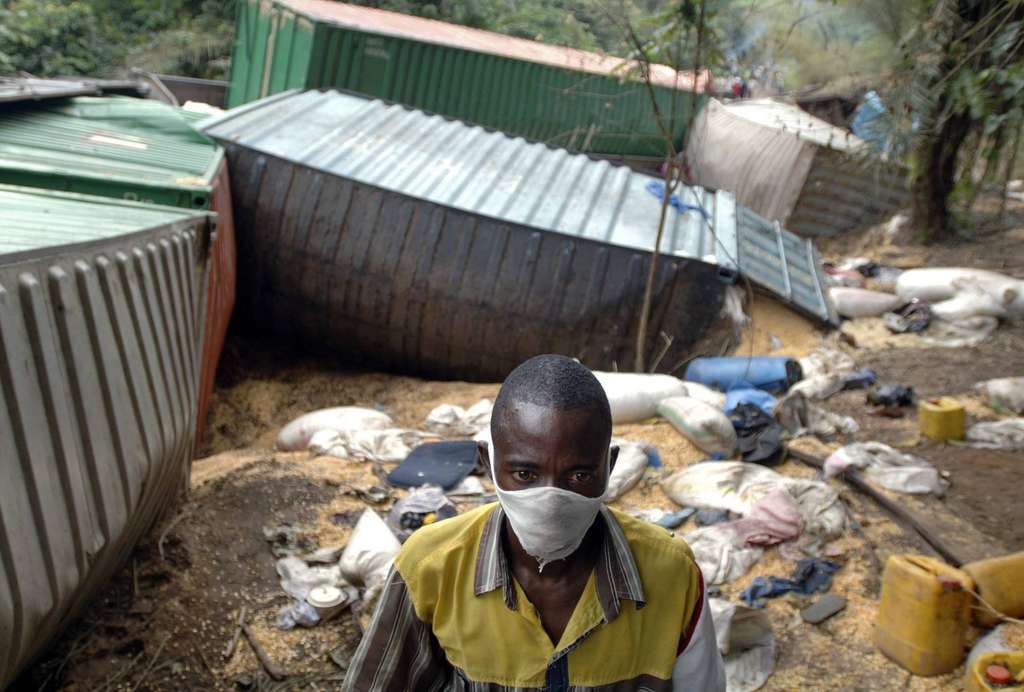 Kecelakaan kereta pi di Kongo tahun 2022