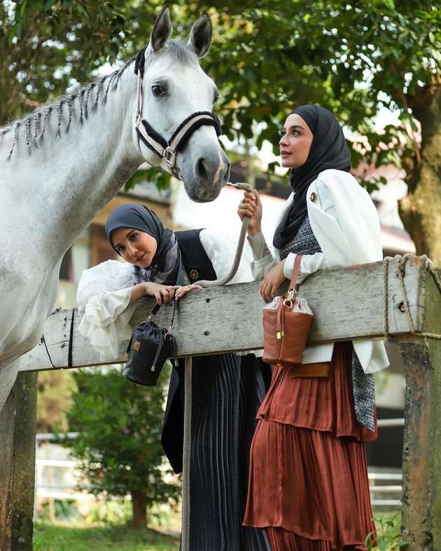 Potret Shireen dan Zaskia Sungkar