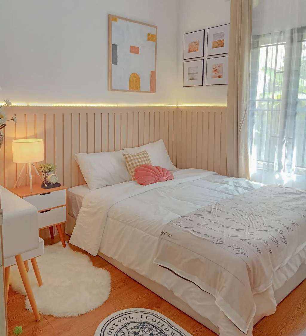 Kamar tidur minimalis ala Korea