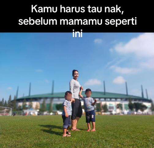 Viral transformasi ibu rumah tangga yang dulunya Paspampres.