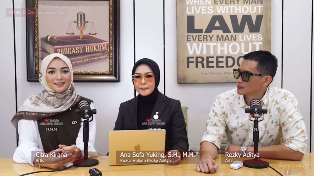 Citra Kirana tanggapi kasus suaminya Rezky Aditya