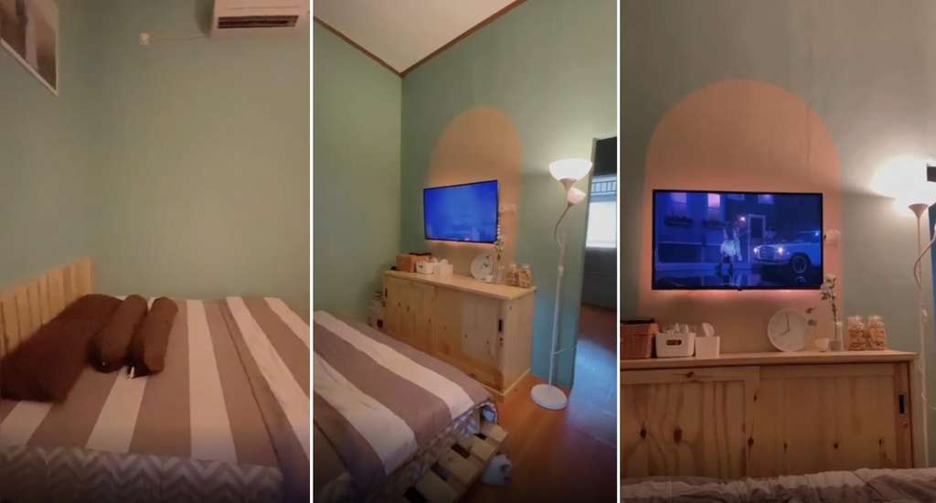 Transformasi rumah kontrakan jadi estetik dan elegan.