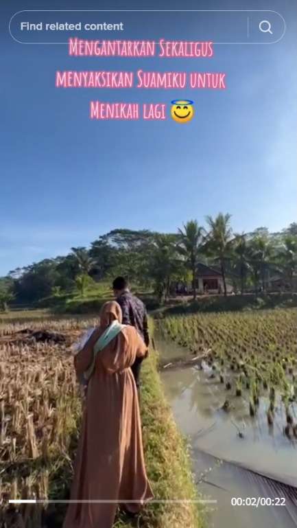 Viral Istri Antar Suami Menikah Lagi, Saksikan Ijab Qobulnya di Depan Mata