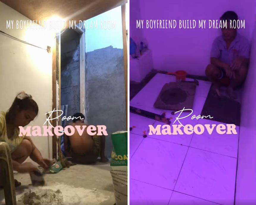 Transformasi kamar tidur sempit jadi luas dengan konsep split level.